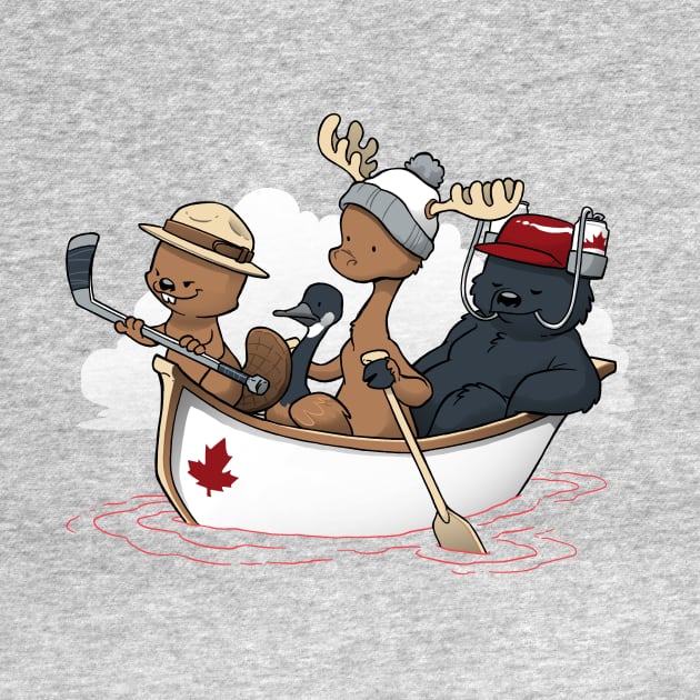 Canuck Canoe by Dooomcat